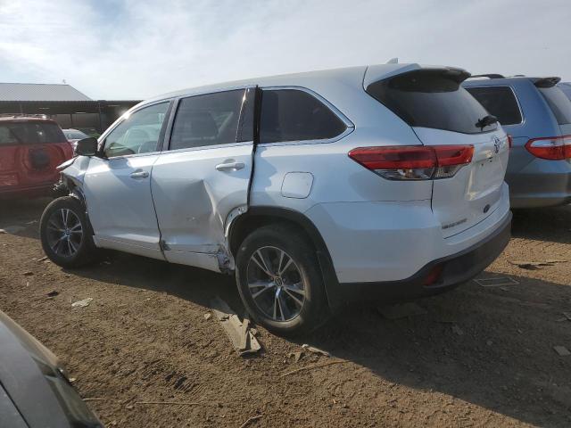 5TDBZRFH2JS865101 - 2018 TOYOTA HIGHLANDER LE WHITE photo 2