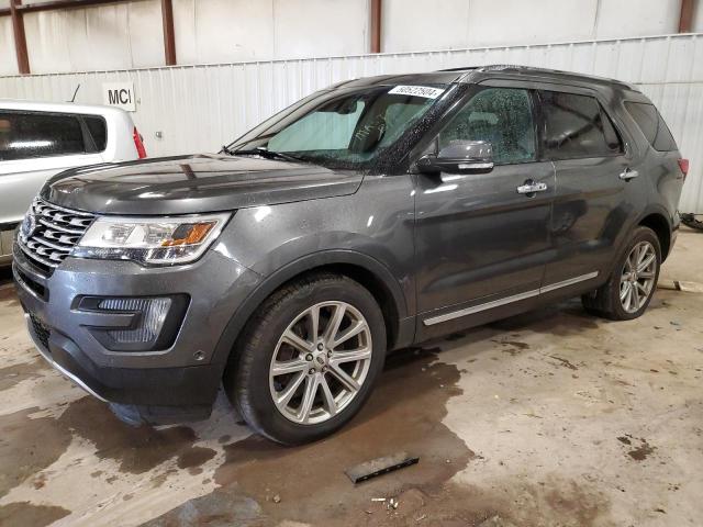 1FM5K7FH1GGA69962 - 2016 FORD EXPLORER LIMITED GRAY photo 1