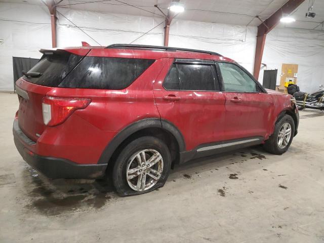 1FMSK8DH0LGA08009 - 2020 FORD EXPLORER XLT RED photo 3
