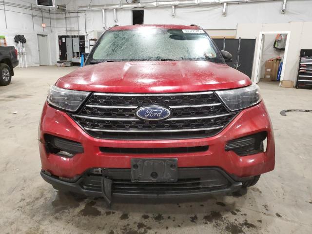 1FMSK8DH0LGA08009 - 2020 FORD EXPLORER XLT RED photo 5