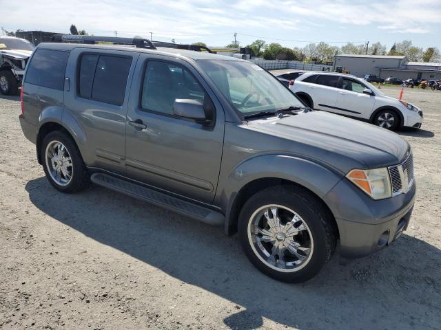 5N1AR18U57C604770 - 2007 NISSAN PATHFINDER LE ნაცრისფერი ფოტო 4