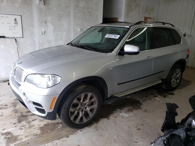 5UXZW0C55D0B91497 - 2013 BMW X5 XDRIVE35D SILVER photo 1