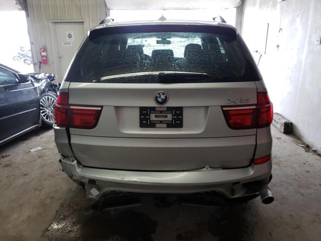 5UXZW0C55D0B91497 - 2013 BMW X5 XDRIVE35D SILVER photo 6