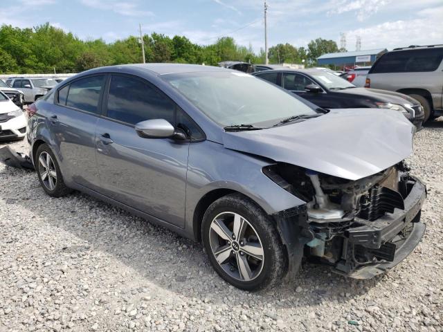 3KPFL4A76JE247066 - 2018 KIA FORTE LX GRAY photo 4