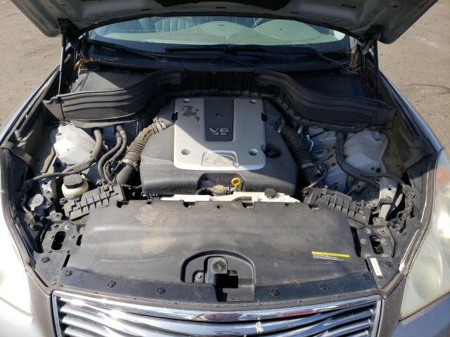 JNKAJ09F88M360757 - 2008 INFINITI EX35 BASE ვერცხლისფერი ფოტო 12
