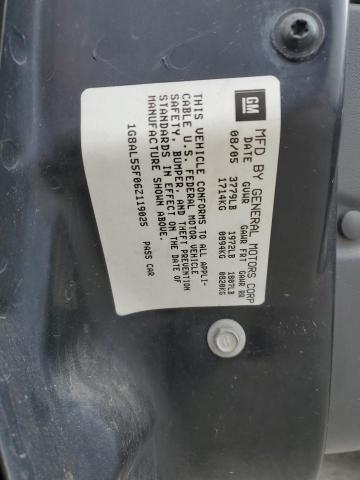 1G8AL55F06Z119025 - 2006 SATURN ION LEVEL 3 BLACK photo 12