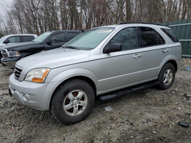 KNDJC735585795640 - 2008 KIA SORENTO EX GRAY photo 1