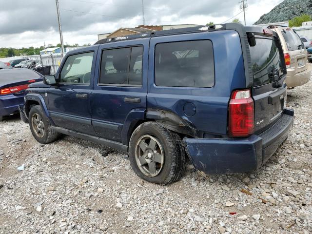 1J8HG48N16C124820 - 2006 JEEP COMMANDER BLUE photo 2