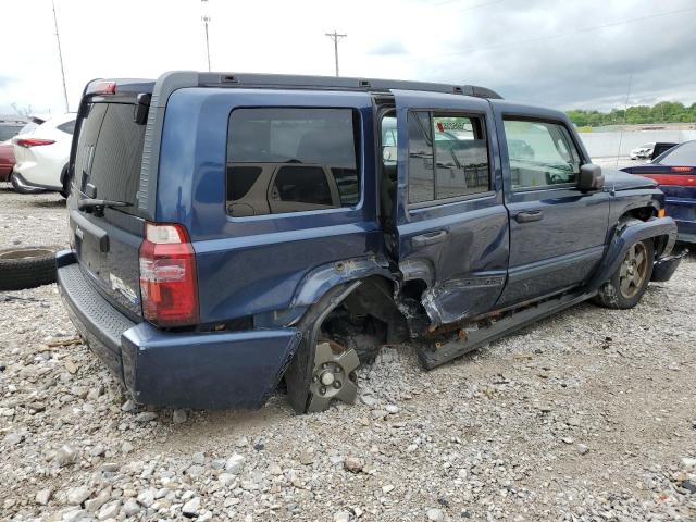 1J8HG48N16C124820 - 2006 JEEP COMMANDER BLUE photo 3