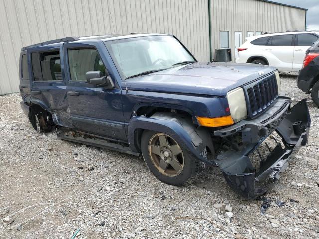 1J8HG48N16C124820 - 2006 JEEP COMMANDER BLUE photo 4