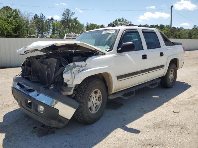 3GNEC12Z16G106452 - 2006 CHEVROLET AVALANCHE C1500 WHITE photo 1