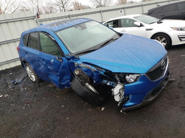 JM3KE4DY8E0305665 - 2014 MAZDA CX-5 GT BLUE photo 4