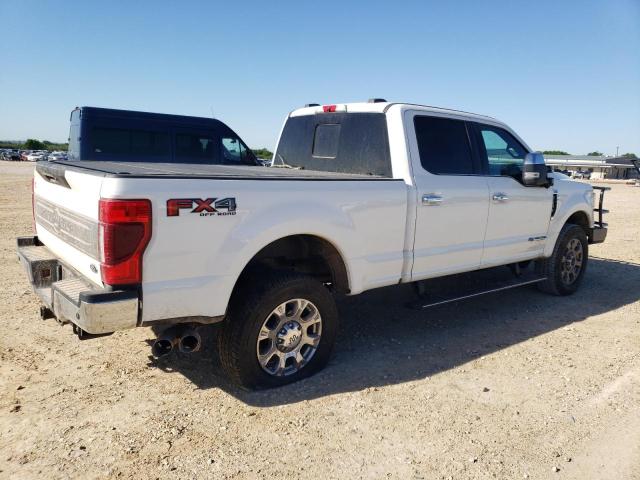 1FT7W2BT1NEF81096 - 2022 FORD F250 SUPER DUTY WHITE photo 3