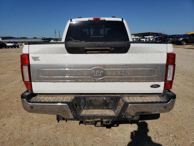 1FT7W2BT1NEF81096 - 2022 FORD F250 SUPER DUTY WHITE photo 6