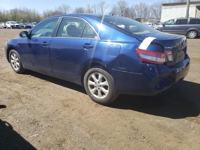 4T1BF3EK3BU726753 - 2011 TOYOTA CAMRY BASE BLUE photo 2