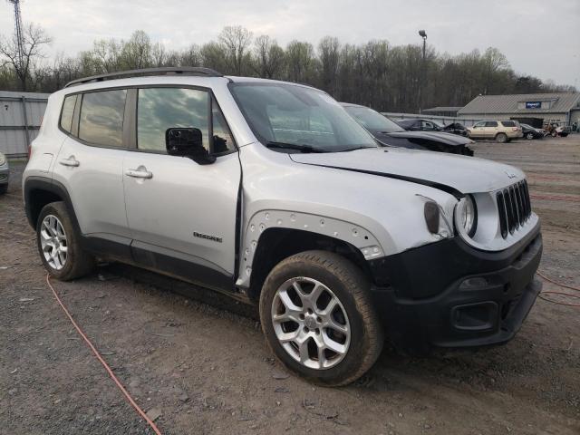 ZACCJBBT1FPB37092 - 2015 JEEP RENEGADE LATITUDE SILVER photo 4