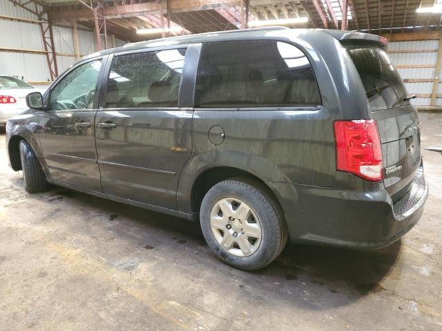 2C4RDGBG7CR235536 - 2012 DODGE GRAND CARA SE GRAY photo 2