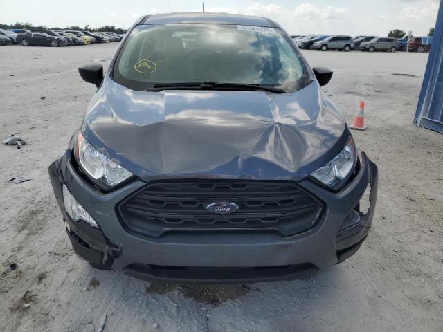 MAJ3S2FE2MC450037 - 2021 FORD ECOSPORT S GRAY photo 5