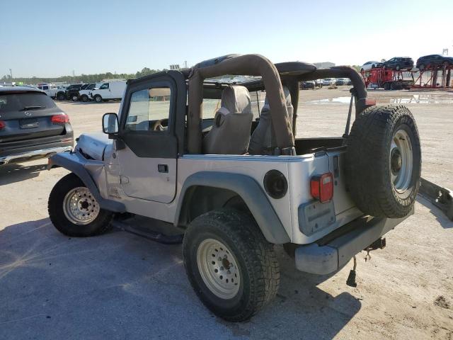 1J4FA29144P729642 - 2004 JEEP WRANGLER / SE GRAY photo 2