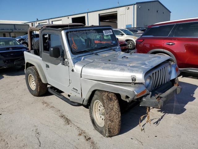 1J4FA29144P729642 - 2004 JEEP WRANGLER / SE GRAY photo 4