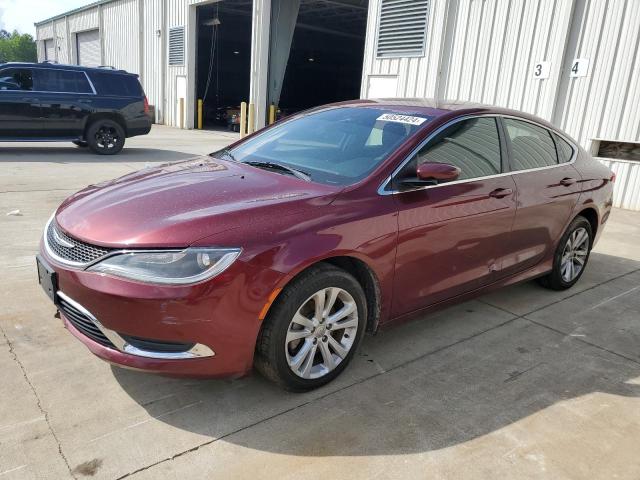 1C3CCCAB7FN632905 - 2015 CHRYSLER 200 LIMITED BURGUNDY photo 1