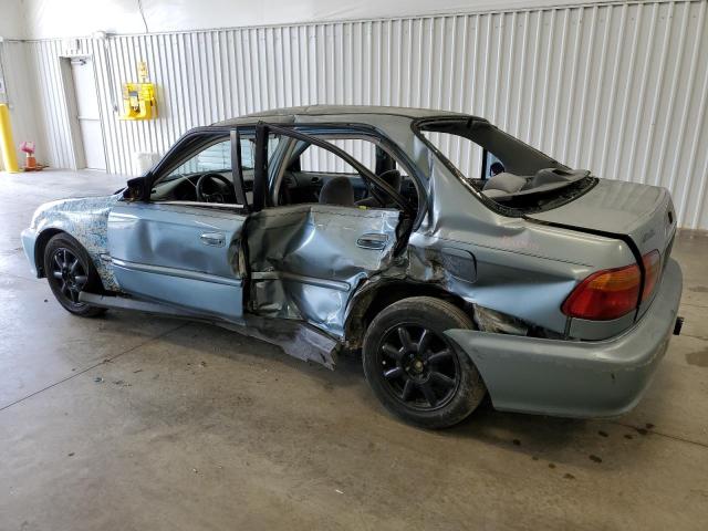 2HGEJ6619YH523211 - 2000 HONDA CIVIC BASE TEAL photo 2