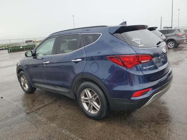 5XYZUDLBXHG454469 - 2017 HYUNDAI SANTA FE S BLUE photo 2