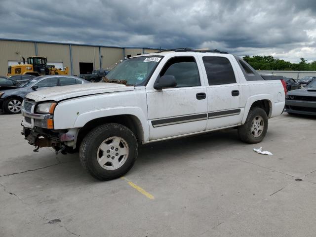 3GNEC12Z25G269707 - 2005 CHEVROLET AVALANCHE C1500 WHITE photo 1