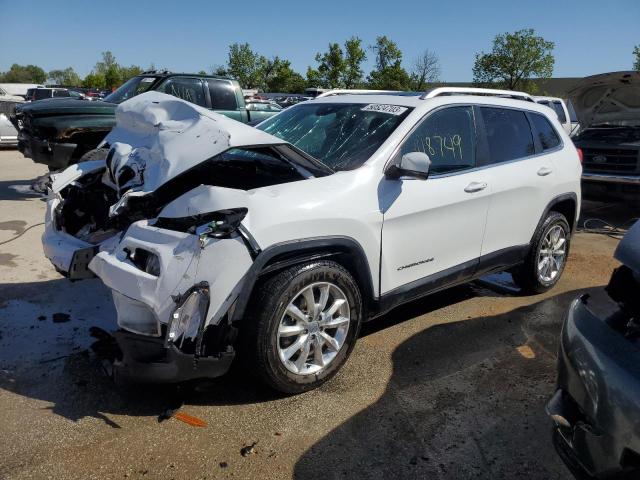 1C4PJMDS8FW653681 - 2015 JEEP CHEROKEE LIMITED WHITE photo 1