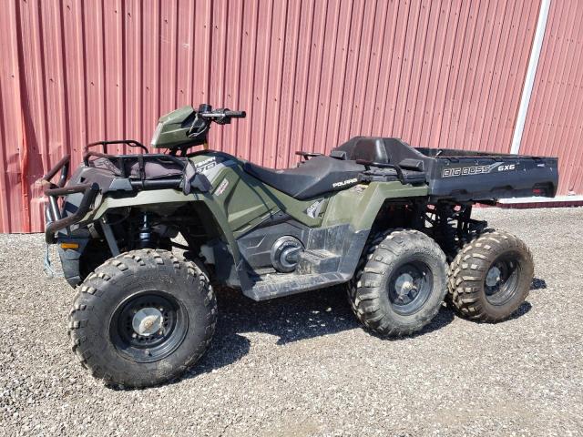 4XAS6E573KB316338 - 2019 POLARIS SPORTSMAN 6X6 570 GREEN photo 2