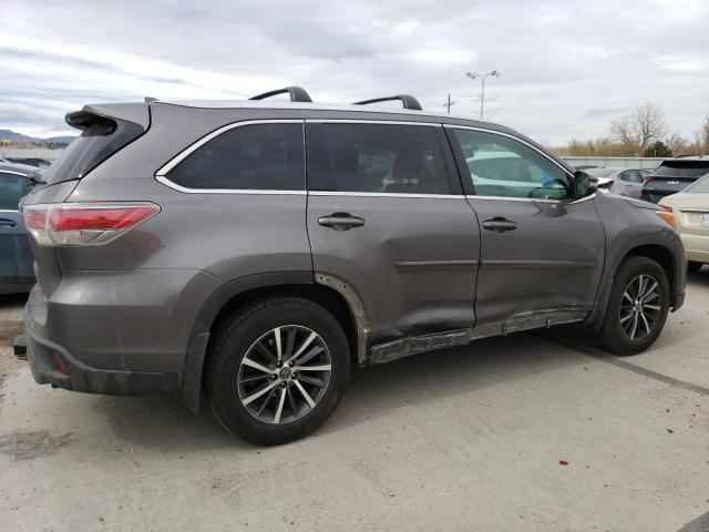 5TDJKRFHXGS254645 - 2016 TOYOTA HIGHLANDER XLE 灰色 照片 3