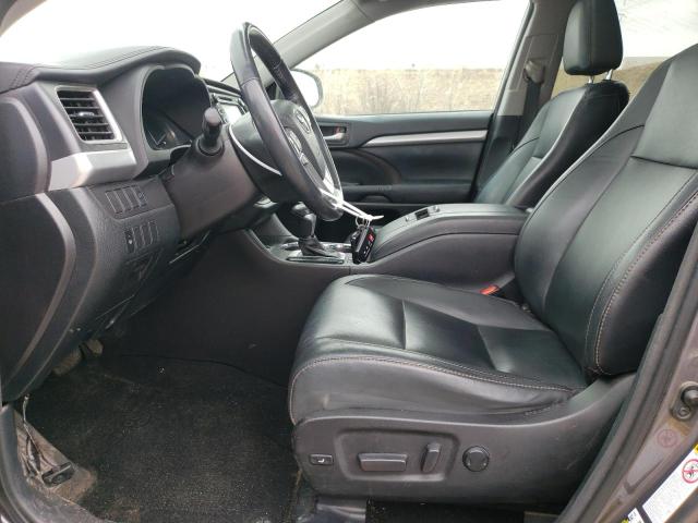 5TDJKRFHXGS254645 - 2016 TOYOTA HIGHLANDER XLE 灰色 照片 7