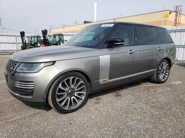 SALGV5RE1KA522489 - 2019 LAND ROVER RANGE ROVE AUTOBIOGRAPHY GRAY photo 1