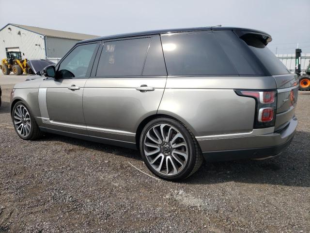 SALGV5RE1KA522489 - 2019 LAND ROVER RANGE ROVE AUTOBIOGRAPHY GRAY photo 2