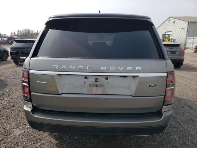 SALGV5RE1KA522489 - 2019 LAND ROVER RANGE ROVE AUTOBIOGRAPHY GRAY photo 6