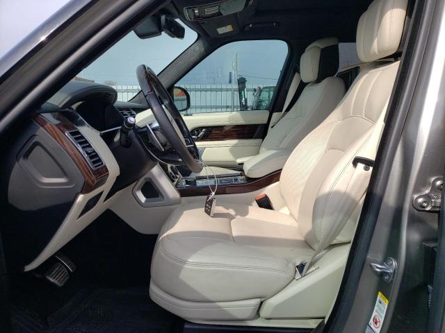 SALGV5RE1KA522489 - 2019 LAND ROVER RANGE ROVE AUTOBIOGRAPHY GRAY photo 7