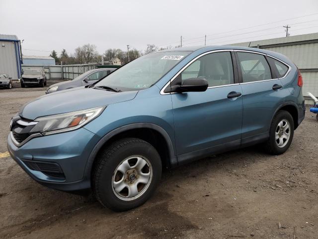 5J6RM4H31FL022446 - 2015 HONDA CR-V LX TEAL photo 1