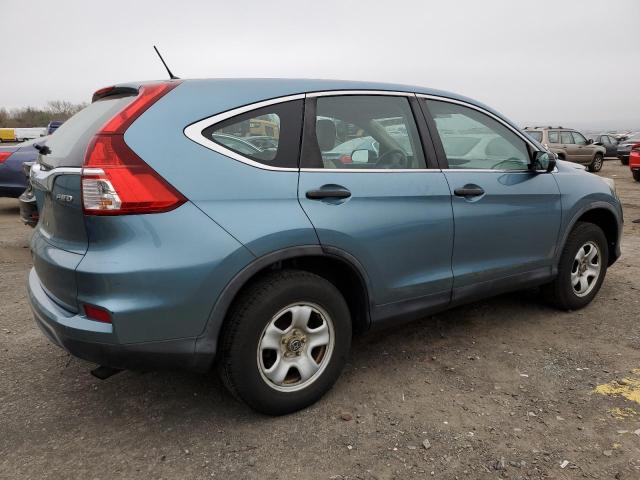 5J6RM4H31FL022446 - 2015 HONDA CR-V LX TEAL photo 3