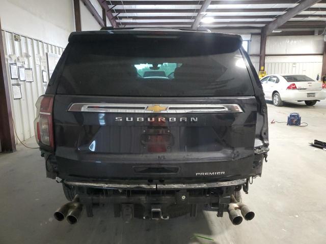 1GNSKFKD5NR136477 - 2022 CHEVROLET SUBURBAN K1500 PREMIER BLACK photo 6