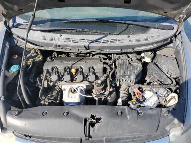 2HGFA16858H318246 - 2008 HONDA CIVIC EX GRAY photo 11