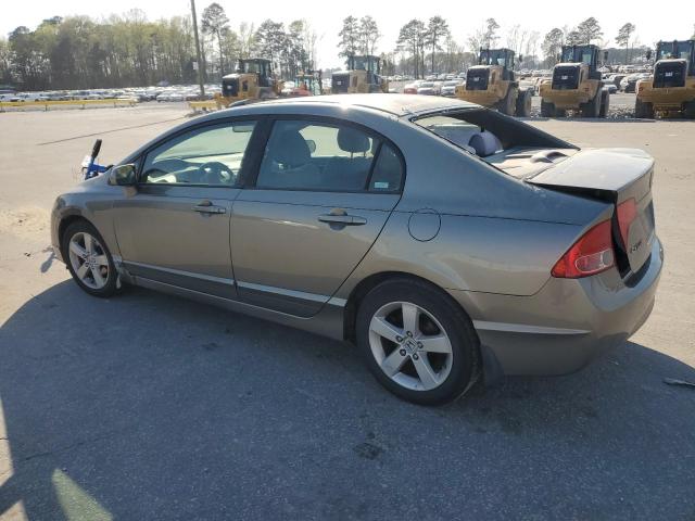 2HGFA16858H318246 - 2008 HONDA CIVIC EX GRAY photo 2