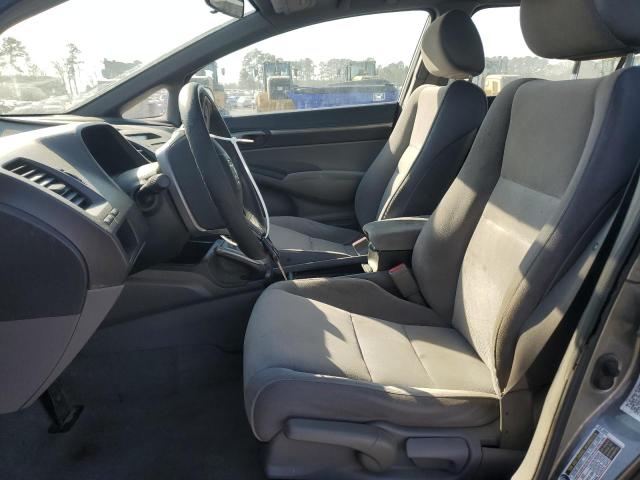 2HGFA16858H318246 - 2008 HONDA CIVIC EX GRAY photo 7