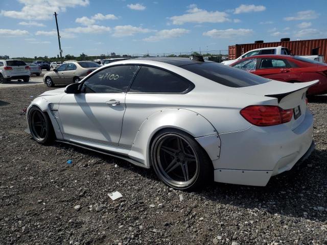 WBS3R9C58FK330635 - 2015 BMW M4 WHITE photo 2