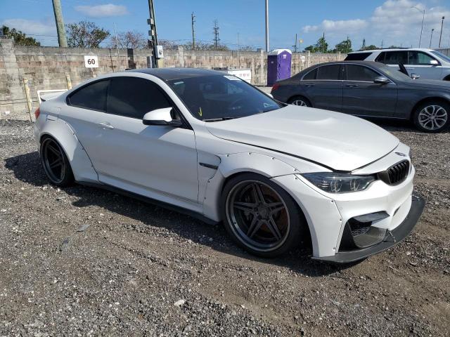 WBS3R9C58FK330635 - 2015 BMW M4 WHITE photo 4