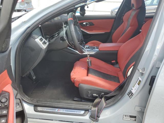 WBS33HJ0XSFT68891 - 2025 BMW M3 COMPETITION GRAY photo 7