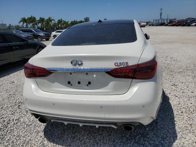 JN1FV7AR6JM700149 - 2018 INFINITI Q50 RED SPORT 400 WHITE photo 6