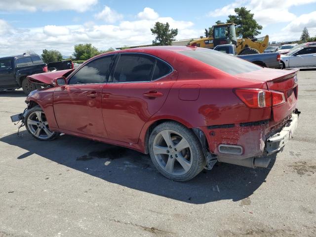 JTHBF5C27C5172131 - 2012 LEXUS IS 250 RED photo 2