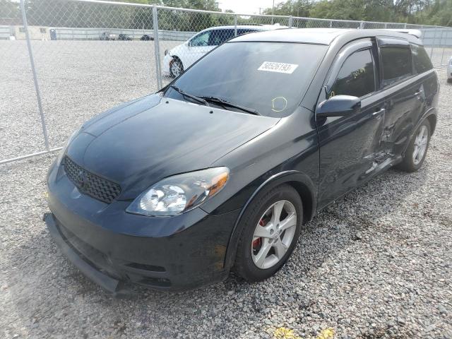 2T1KR32E03C118083 - 2003 TOYOTA COROLLA MA XR BLACK photo 1