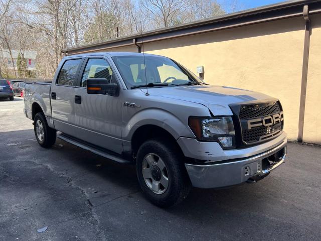 1FTFW1EF8BFB85703 - 2011 FORD F150 SUPERCREW SILVER photo 1