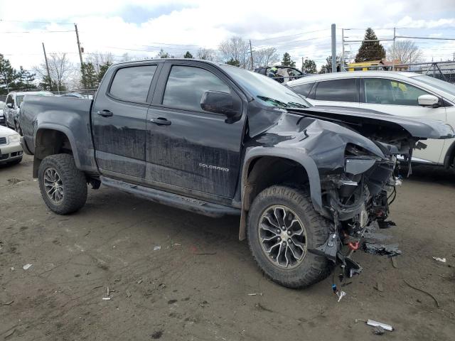 1GCGTEENXM1238087 - 2021 CHEVROLET COLORADO ZR2 BLACK photo 4